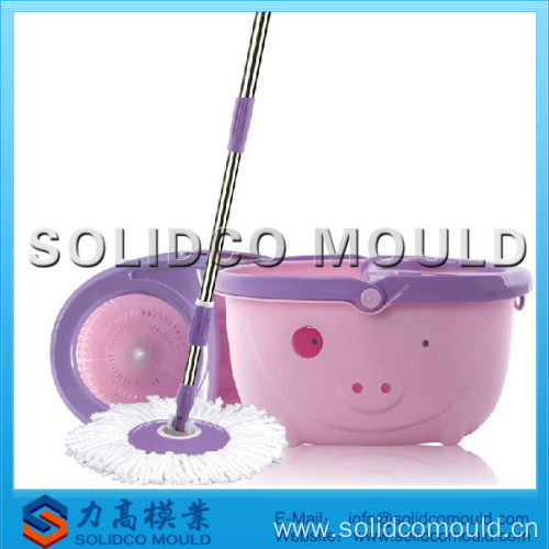 Customized Plastic high quality injection mop bucket mould